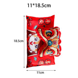Maxbell Chinese Red Envelopes Hong Bao Packet for Festival Birthday Spring Festival Style D