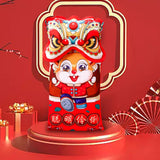 Maxbell Chinese Red Envelopes Hong Bao Packet for Festival Birthday Spring Festival Style E