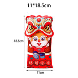 Maxbell Chinese Red Envelopes Hong Bao Packet for Festival Birthday Spring Festival Style E