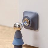 Maxbell Door Stopper Door Stop Floor Wall Mount Doorstop Heavy Duty for Office Gray