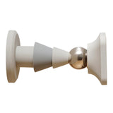 Maxbell Door Stopper Door Stop Floor Wall Mount Doorstop Heavy Duty for Office Gray