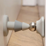 Maxbell Door Stopper Door Stop Floor Wall Mount Doorstop Heavy Duty for Office Gray