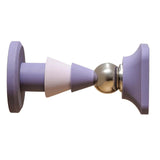 Maxbell Door Stopper Door Stop Floor Wall Mount Doorstop Heavy Duty for Office Violet