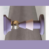 Maxbell Door Stopper Door Stop Floor Wall Mount Doorstop Heavy Duty for Office Violet