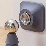 Maxbell Door Stopper Door Stop Floor Wall Mount Doorstop Heavy Duty for Office Light Beige