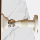 Maxbell Door Stopper Door Stop Floor Wall Mount Doorstop Heavy Duty for Office Light Beige