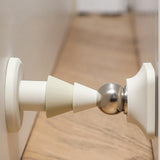 Maxbell Door Stopper Door Stop Floor Wall Mount Doorstop Heavy Duty for Office Light Beige