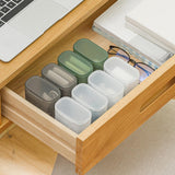 Maxbell cable Charger Storage Box Cord Holder with Lid for Cord Office Charger Matte Green