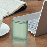 Maxbell cable Charger Storage Box Cord Holder with Lid for Cord Office Charger Matte Green