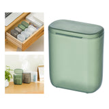 Maxbell cable Charger Storage Box Cord Holder with Lid for Cord Office Charger Matte Green