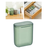 Maxbell cable Charger Storage Box Cord Holder with Lid for Cord Office Charger Matte Green