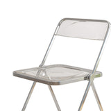 Maxbell Acrylic Clothing Store Photo Chair Furniture for Dining Room Office Home Clear
