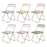 Maxbell Acrylic Clothing Store Photo Chair Furniture for Dining Room Office Home Clear