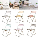 Maxbell Acrylic Clothing Store Photo Chair Furniture for Dining Room Office Home Clear