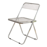 Maxbell Acrylic Clothing Store Photo Chair Furniture for Dining Room Office Home Clear