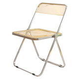 Maxbell Acrylic Clothing Store Photo Chair Furniture for Dining Room Office Home Light Yellow