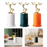 Maxbell Toothpick Holder Kitchen Gadgets Multi Purpose for Living Room Home Bar White