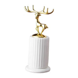 Maxbell Toothpick Holder Kitchen Gadgets Multi Purpose for Living Room Home Bar White