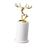 Maxbell Toothpick Holder Kitchen Gadgets Multi Purpose for Living Room Home Bar White