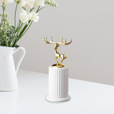 Maxbell Toothpick Holder Kitchen Gadgets Multi Purpose for Living Room Home Bar White