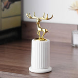 Maxbell Toothpick Holder Kitchen Gadgets Multi Purpose for Living Room Home Bar White