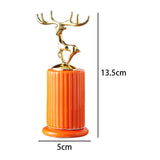 Maxbell Toothpick Holder Kitchen Gadgets Multi Purpose for Living Room Home Bar Orange
