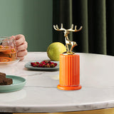 Maxbell Toothpick Holder Kitchen Gadgets Multi Purpose for Living Room Home Bar Orange