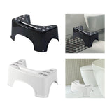 Maxbell Portable Under Desk Foot Rest Bedside Step Stool for Bathroom Office  Black