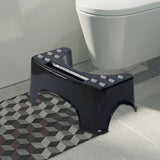 Maxbell Portable Under Desk Foot Rest Bedside Step Stool for Bathroom Office  Black