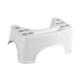 Maxbell Portable Under Desk Foot Rest Bedside Step Stool for Bathroom Office  White