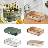 Maxbell Luxury Desktop Cosmetics Storage Holder Display for Bedroom Home Countertop Green