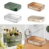 Maxbell Luxury Desktop Cosmetics Storage Holder Display for Bedroom Home Countertop Green