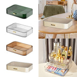 Maxbell Luxury Desktop Cosmetics Storage Holder Display for Bedroom Home Countertop Green