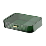 Maxbell Luxury Desktop Cosmetics Storage Holder Display for Bedroom Home Countertop Green