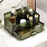 Maxbell Luxury Desktop Cosmetics Storage Holder Display for Bedroom Home Countertop Green