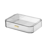 Maxbell Luxury Desktop Cosmetics Storage Holder Display for Bedroom Home Countertop Clear