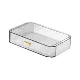Maxbell Luxury Desktop Cosmetics Storage Holder Display for Bedroom Home Countertop Clear
