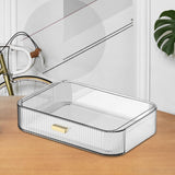 Maxbell Luxury Desktop Cosmetics Storage Holder Display for Bedroom Home Countertop Clear