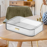 Maxbell Luxury Desktop Cosmetics Storage Holder Display for Bedroom Home Countertop Clear