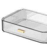 Maxbell Luxury Desktop Cosmetics Storage Holder Display for Bedroom Home Countertop Clear
