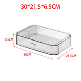 Maxbell Luxury Desktop Cosmetics Storage Holder Display for Bedroom Home Countertop Clear