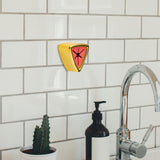 Maxbell Towel Stopper Dish Cloth Hook Wall Mounted Towel Hangers Holders for Kitchen Pink