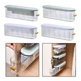 Maxbell Sock Storage Box Wall Mounted Bedroom Storage Organizer for Bra Storing Green Side