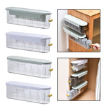 Maxbell Sock Storage Box Wall Mounted Bedroom Storage Organizer for Bra Storing Green Side