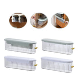 Maxbell Sock Storage Box Wall Mounted Bedroom Storage Organizer for Bra Storing Green Side