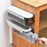 Maxbell Sock Storage Box Wall Mounted Bedroom Storage Organizer for Bra Storing Green Side