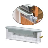 Maxbell Sock Storage Box Wall Mounted Bedroom Storage Organizer for Bra Storing Green Side