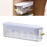 Maxbell Sock Storage Box Wall Mounted Bedroom Storage Organizer for Bra Storing White Side