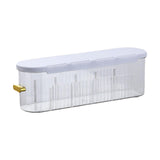 Maxbell Sock Storage Box Wall Mounted Bedroom Storage Organizer for Bra Storing White Under Cabinet