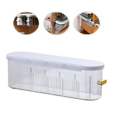 Maxbell Sock Storage Box Wall Mounted Bedroom Storage Organizer for Bra Storing White Under Cabinet